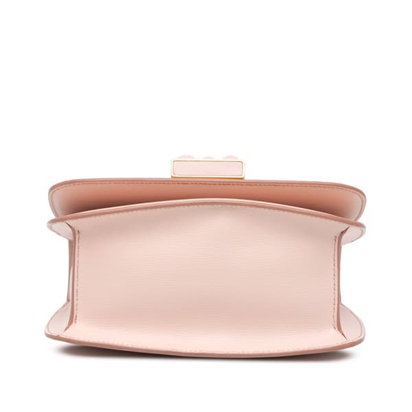 Pre-owned Tom Ford Calfskin Lock Crossbody Pink