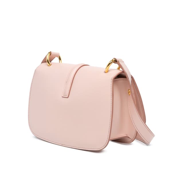 Pre-owned Tom Ford Calfskin Lock Crossbody Pink