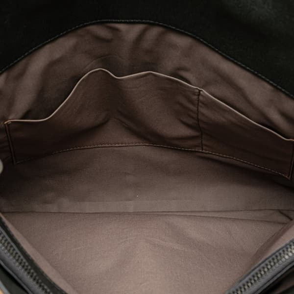 Pre-owned Bottega Veneta Nappa Intrecciato Club Fume Briefcase Brown