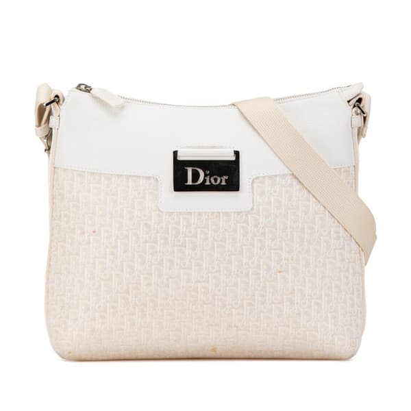 Pre-owned Dior Diorissimo Street Chic Crossbody Brown