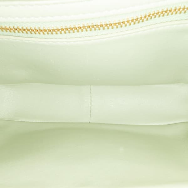 Pre-owned Celine Teen Coated Canvas Triomphe Crossbody Brown