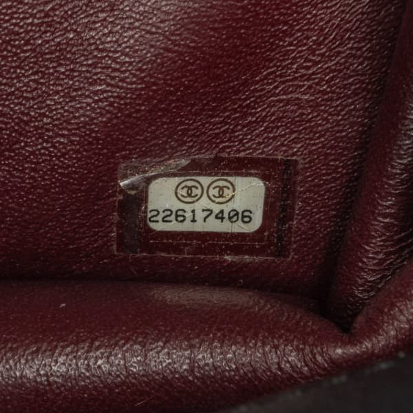 Pre-owned Chanel Mini Calfskin Propeller Flap Black