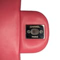 Miniatyrbild 8 av 10: Pre-owned Chanel Mini Square Classic Lambskin Single Flap Pink