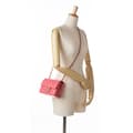 Miniatyrbild 10 av 10: Pre-owned Chanel Mini Square Classic Lambskin Single Flap Pink
