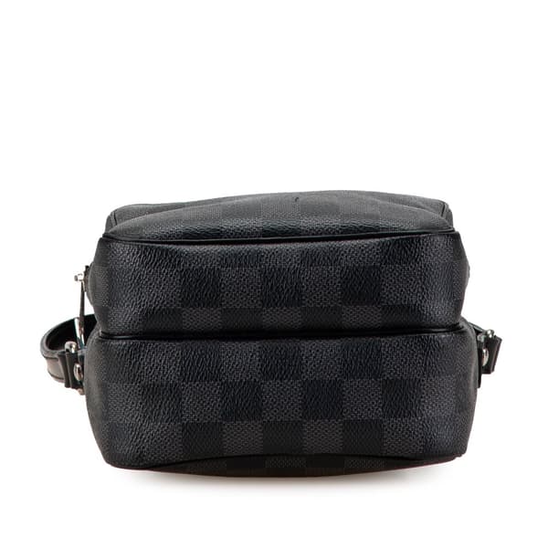 Pre-owned Louis Vuitton Damier Graphite Rem Black