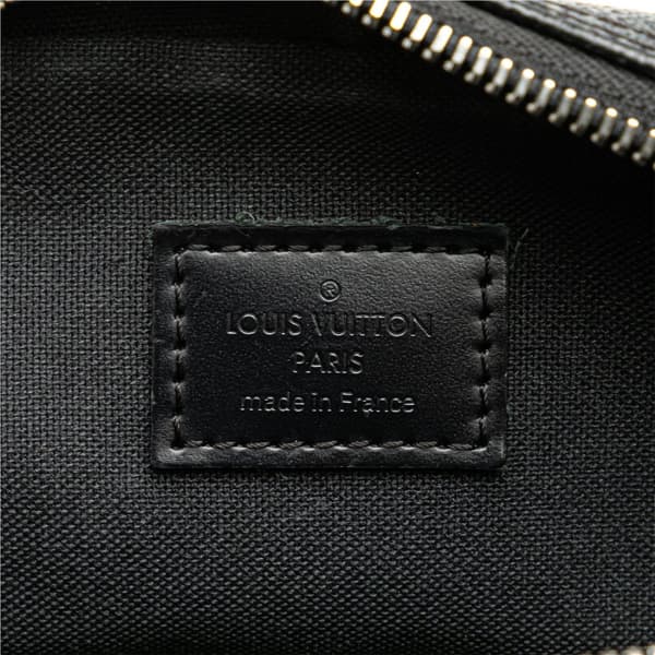 Pre-owned Louis Vuitton Damier Graphite Rem Black