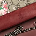 Miniatyrbild 6 av 7: Pre-owned Gucci Super Mini GG Supreme Blooms Dionysus Crossbody Brown