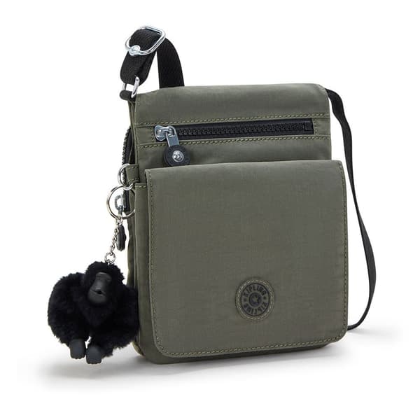 Kipling New Eldorado 1l Skuldertaske Grøn Mand