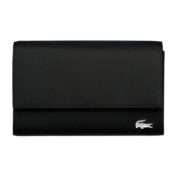 Lacoste Flat Olkalaukku Musta  Mies