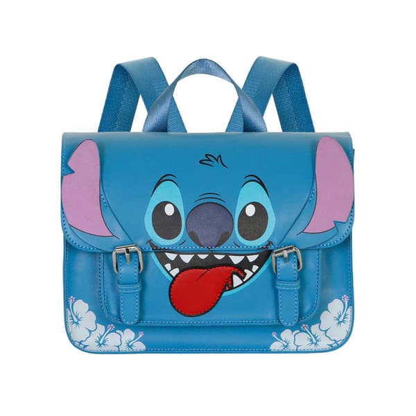 Karactermania Disney Lilo And Stitch Tongue Satchel Axelväska Ryggsäck Blå  Man