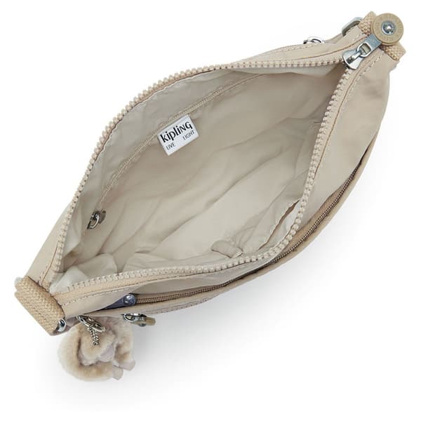 Kipling Arto 6l Skuldertaske Beige  Mand