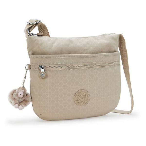 Kipling Arto 6l Skuldertaske Beige  Mand