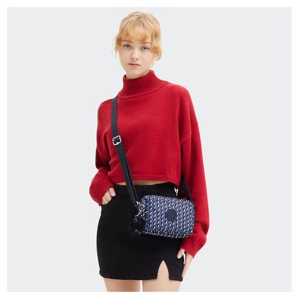 Kipling Abanu 2l Axelväska Blå  Man