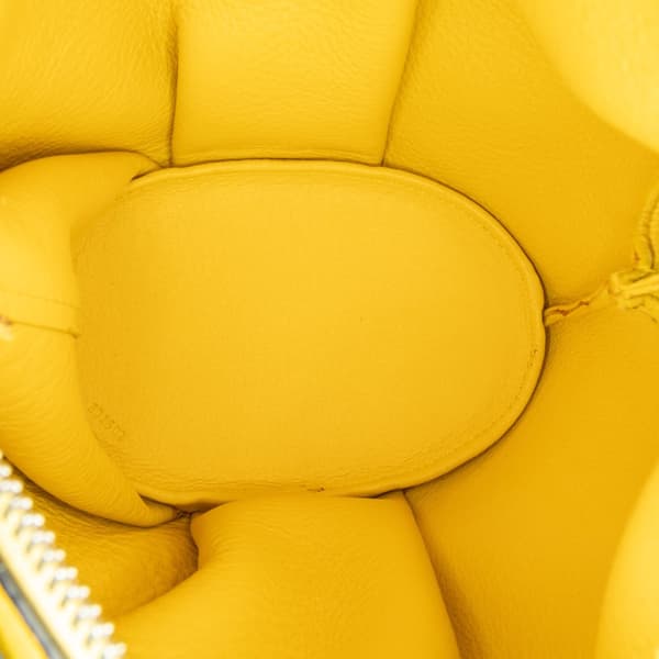 Pre-owned LOEWE Mini Calfskin Elephant Crossbody Yellow