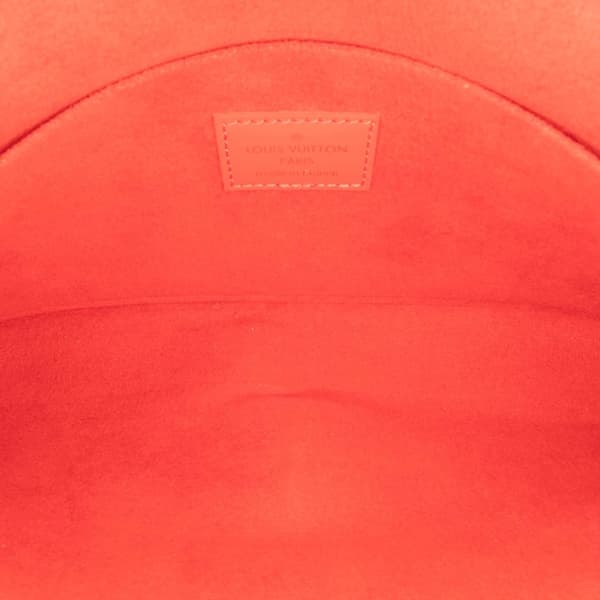 Pre-owned Louis Vuitton Epi Pochette Felicie Red