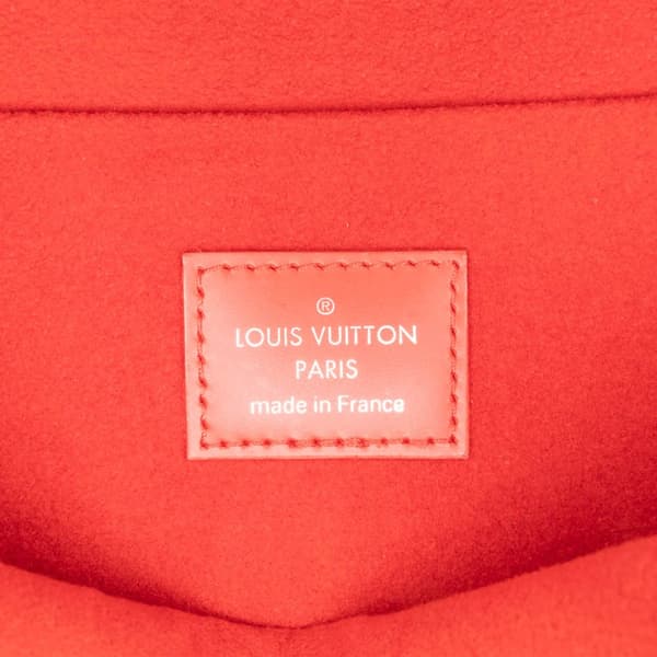 Pre-owned Louis Vuitton Epi Pochette Felicie Red