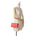 Miniatyrbild 7 av 8: Pre-owned Louis Vuitton Epi Pochette Felicie Red