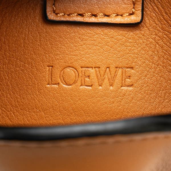Pre-owned LOEWE Elephant Pocket Crossbody Brown