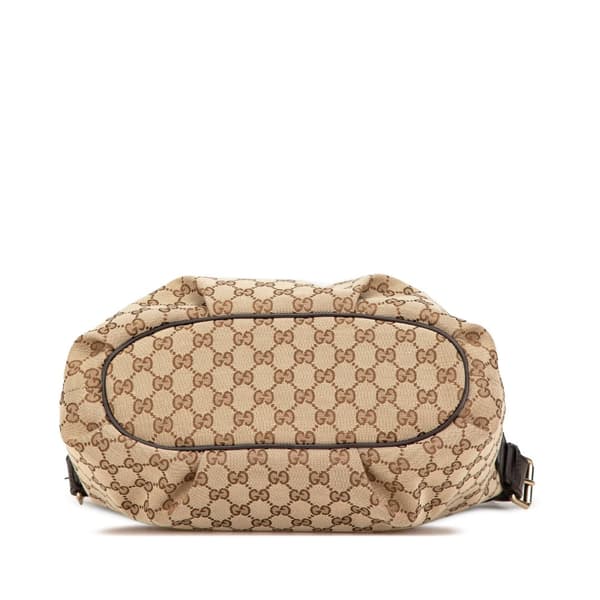 Pre-owned Gucci GG Canvas Crossbody Brown