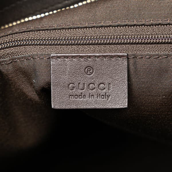 Pre-owned Gucci GG Canvas Crossbody Brown
