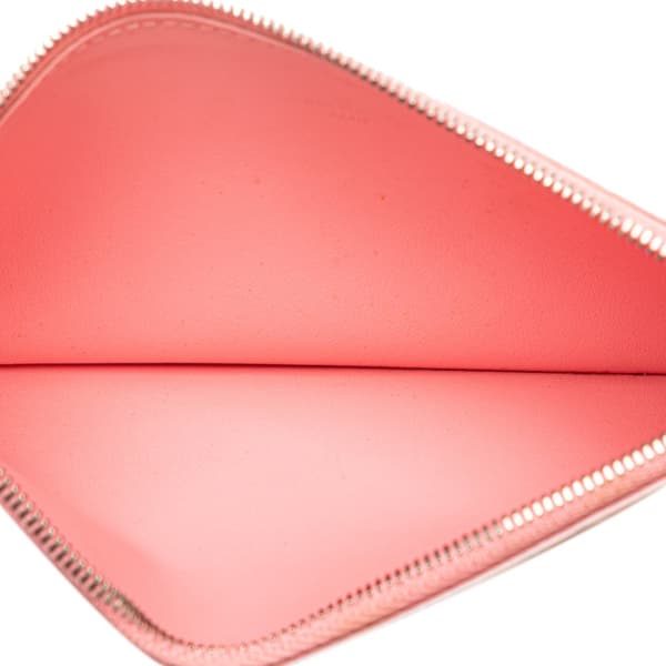 Pre-owned Louis Vuitton Monogram Vernis Jungle Dots Pochette Felicie Pink