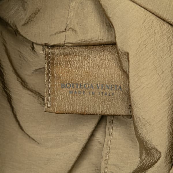 Pre-owned Bottega Veneta Satin Crossbody Brown