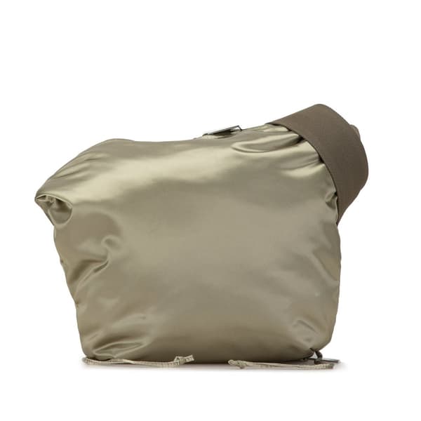Pre-owned Bottega Veneta Satin Crossbody Brown