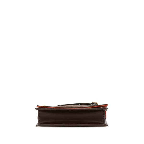 Pre-owned Louis Vuitton Damier Ebene Portobello Brown