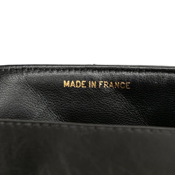 Pre-owned Chanel Medium Lambskin Diana Flap Black