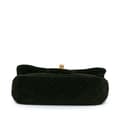 Miniatyrbild 3 av 10: Pre-owned Chanel Mini Quilted Velvet Double Frame Flap Black