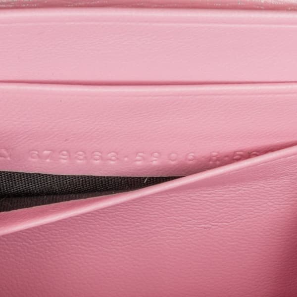 Pre-owned Balenciaga Calfskin Gossip Chain Bag XS Pink