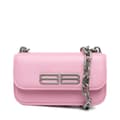 Miniatyrbild 1 av 8: Pre-owned Balenciaga Calfskin Gossip Chain Bag XS Pink