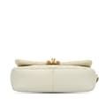 Miniatyrbild 3 av 9: Pre-owned Chanel Small Quilted Caviar Chain Melody Flap White