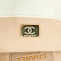 Miniatyrbild 6 av 9: Pre-owned Chanel Small Quilted Caviar Chain Melody Flap White
