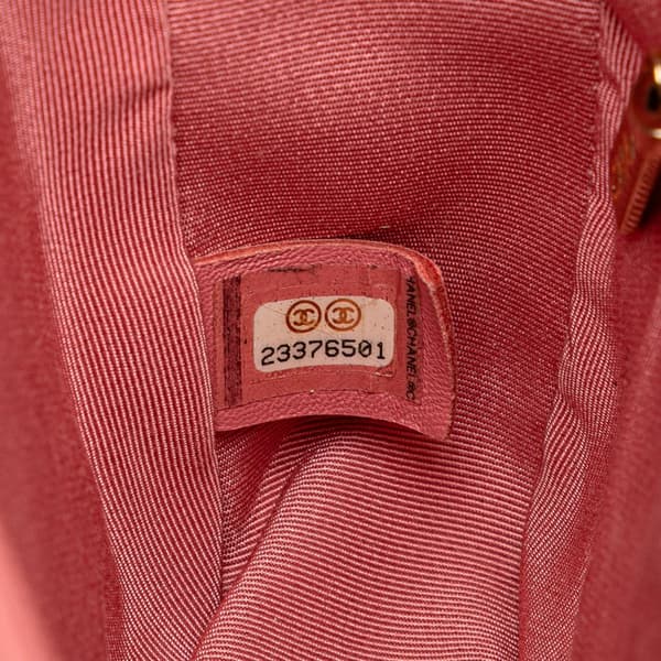 Pre-owned Chanel Quilted Calfskin Straight Lined Flap Pink