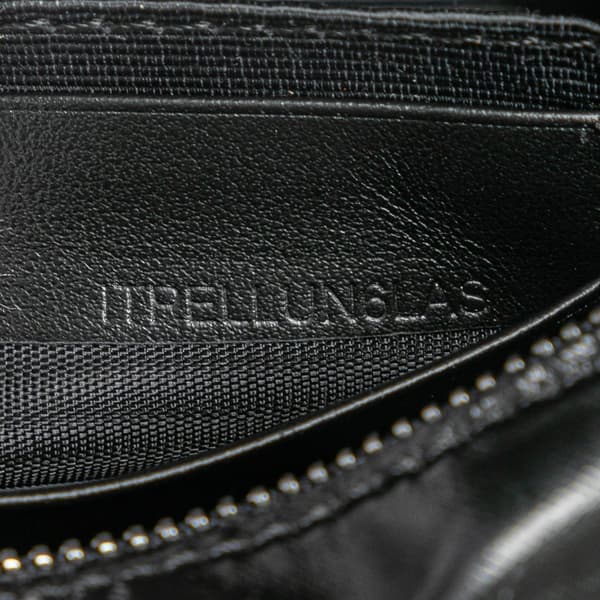 Pre-owned Burberry Micro Coated Canvas Horseferry Camera Bag Black