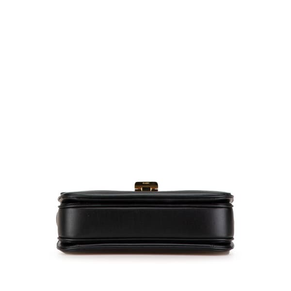 Pre-owned Celine Medium Leather C Bag Black