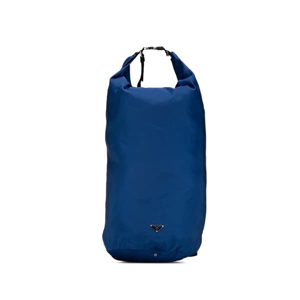 Pre-owned Prada Tessuto Sling Bag Blue