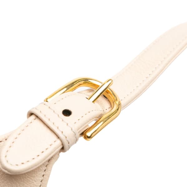 Pre-owned Gucci Medium Leather Aphrodite Crossbody Brown