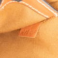 Miniatyrbild 6 av 8: Pre-owned Celine Medium Triomphe Coated Canvas Folco Crossbody Brown
