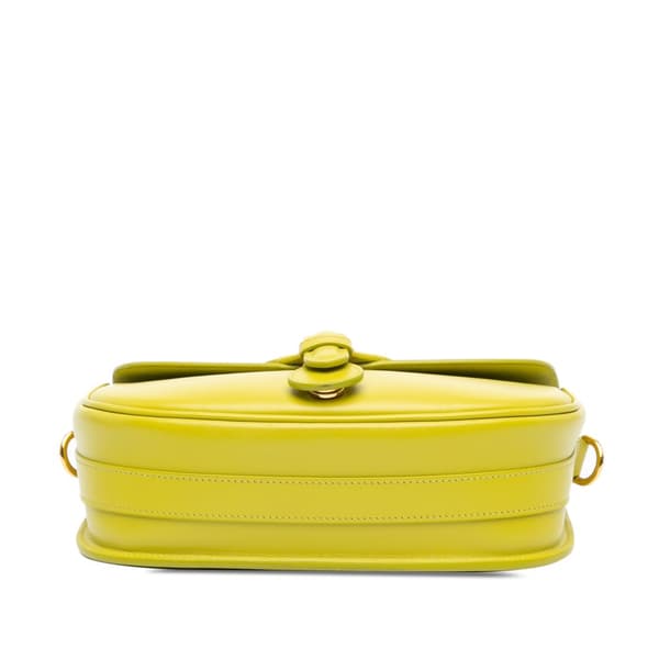 Pre-owned Dior Medium Leather Bobby Crossbody Green