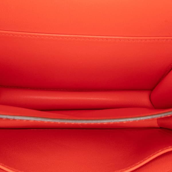 Pre-owned Hermès Mini Tadelakt Constance 18 Red