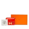 Pikkukuva 10 / 10: Pre-owned Hermès Mini Tadelakt Constance 18 Red