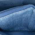 Miniatyrbilde 6 av 10: Pre-owned Chanel Frayed Denim Wallet On Chain Blue