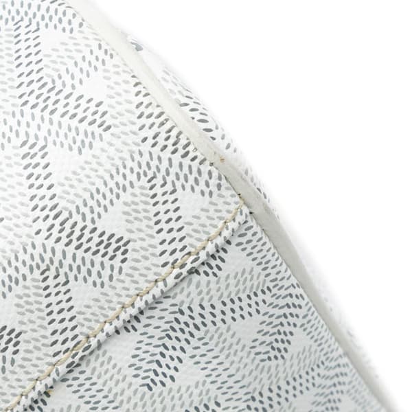 Pre-owned Goyard Goyardine Sac Cap Vert White