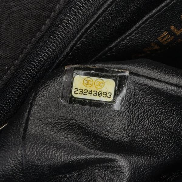 Pre-owned Chanel Mini Rectangular Classic Jersey Single Flap Black