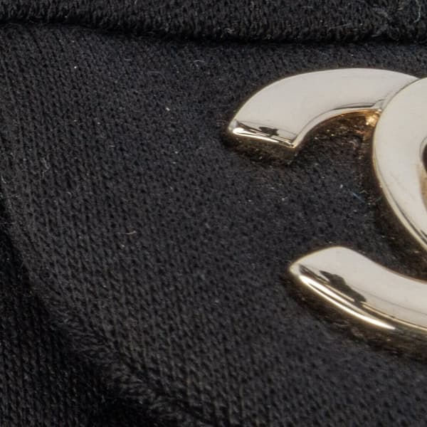 Pre-owned Chanel Mini Rectangular Classic Jersey Single Flap Black