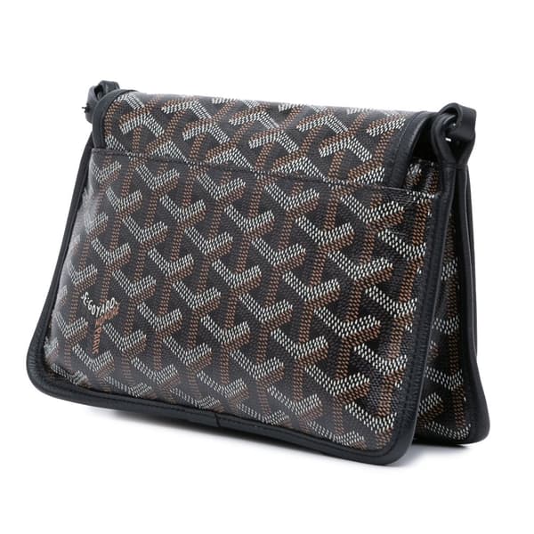 Pre-owned Goyard Goyardine Plumet Pocket Wallet Black