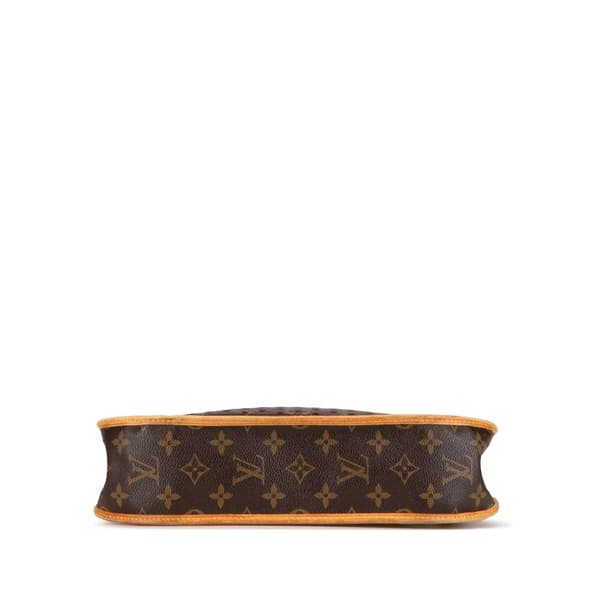Pre-owned Louis Vuitton Monogram Musette Perforated Brown
