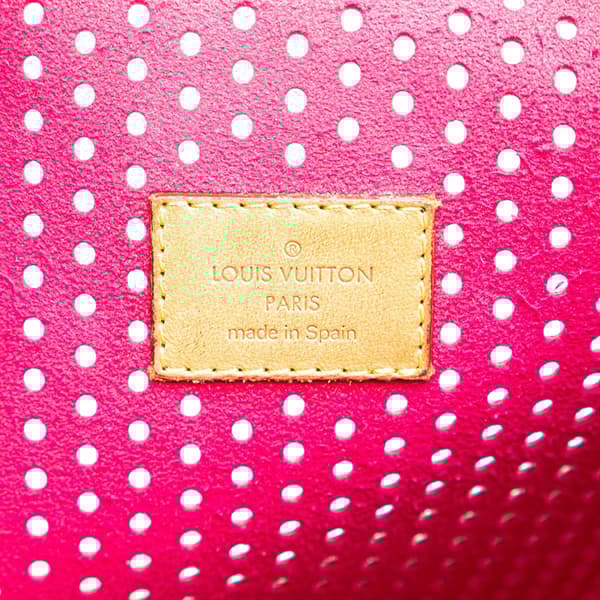 Pre-owned Louis Vuitton Monogram Musette Perforated Brown